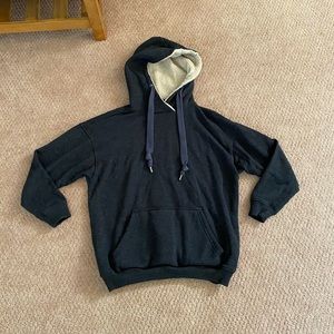 Aerie Hoodie With Fur Hood and Pocket